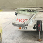 BREAKING: Passengers Face Delays At Lagos Airport As Jet Blast Damages United Nigeria Airlines Aircraft