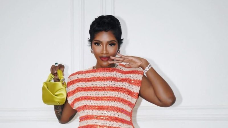 Tiwa Savage Looks Stunning in Lisa Folawiyo Studio at the Berklee in Nigeria Finale | See Photos