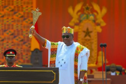 See Photos from the Swearing-In-Ceremony of John Mahama & First Female VP Naana Jane Opoku-Agyemang
