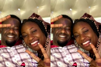 Actress Ifedi Sharon shares bedroom photo with Zubby Michael, fans reacts