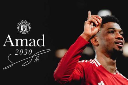 Amad signs new contract until 2030