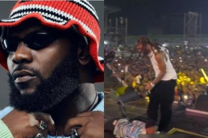 Odumodublvck Defends Burna Boy’s Actions After Fan Incident at Greater Lagos Concert