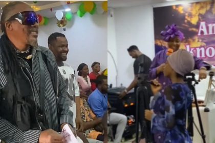 Hanks Anuku and Zubby Michael Spotted at Bright the Seer’s Church