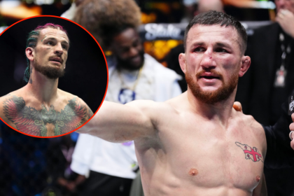 ‘Coaches shouldn’t behave like this’… UFC fans slam Sean O’Malley’s team as controversial title fight footage goes viral