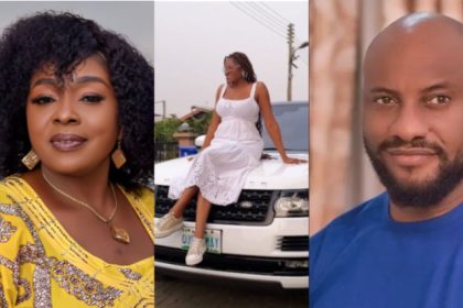 Rita Edochie Congratulates May Edochie on New Range Rover SUV