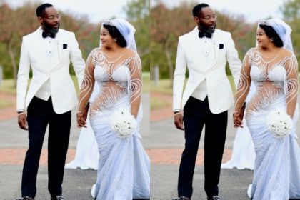 “My First and Last Wedding” – Excited Omoborty Reveals as She Legally Weds Partner