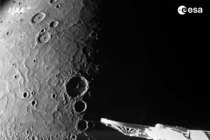 Mercury’s shadowy North Pole revealed by M-CAM 1
