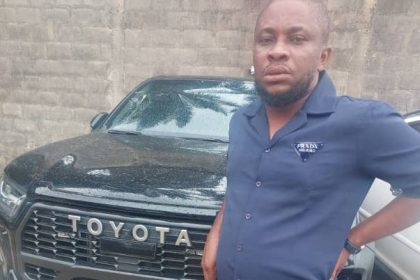 Police arrest fraudster over N320m scam, recover fake presidency number plate