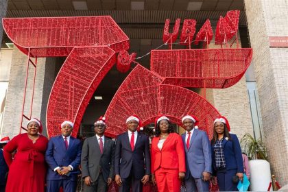 UBA heralds festive season, lights up Lagos Marina Garden  