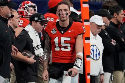 Georgia quarterback Carson Beck unlikely to return for College Football Playoff: report