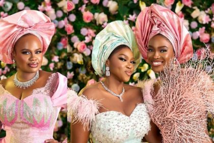 All the Pink, Green & Glam! Jade Osiberu & “Christmas in Lagos” Cast Are Serving Looks