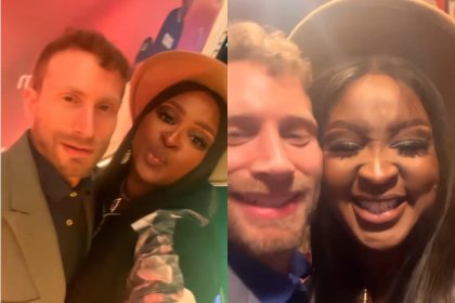 Congratulation pours as Etinosa Idemudia unveils new mystery partner