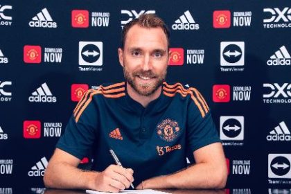 EPL: Manchester United, Eriksen to part ways end of season