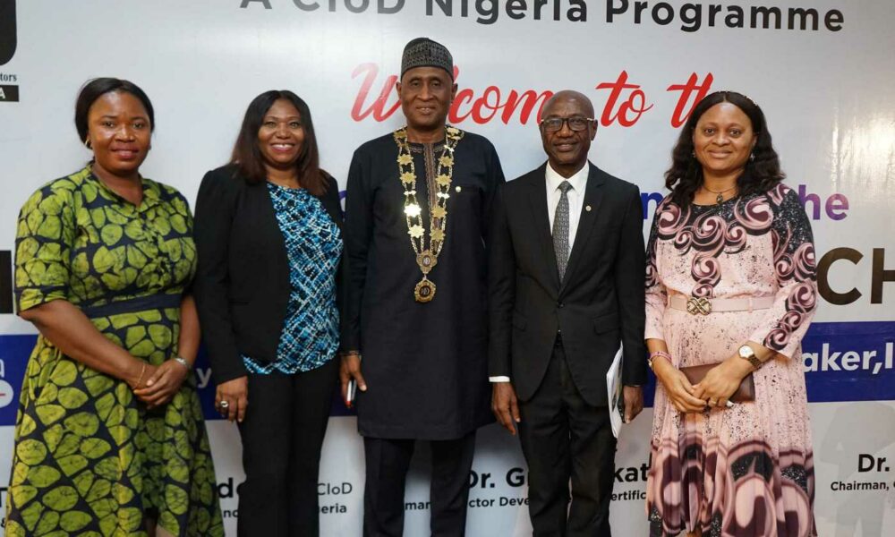 CIOD Nigeria launches Mentorship Scheme to enhance Corporate Governance in the Country