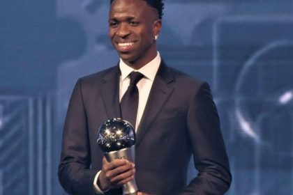 Vinicius Jr wins FIFA  The Best Player of the Year award
