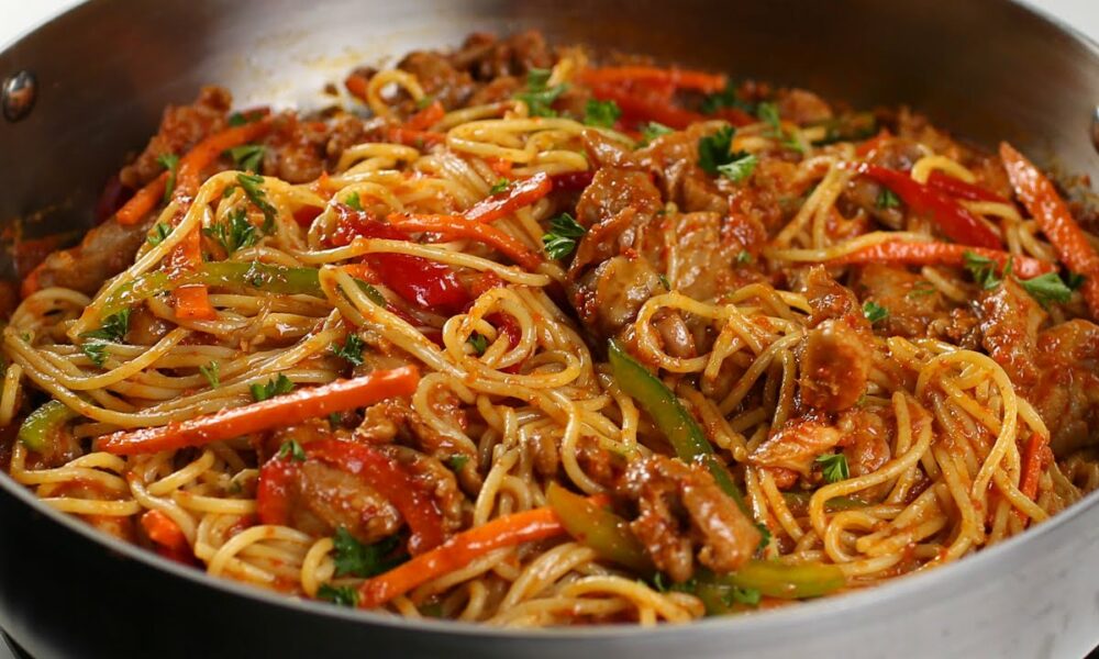 Turn Up Your Pasta Game with Kikifoodies’ Delicious  Stir-Fry Recipe