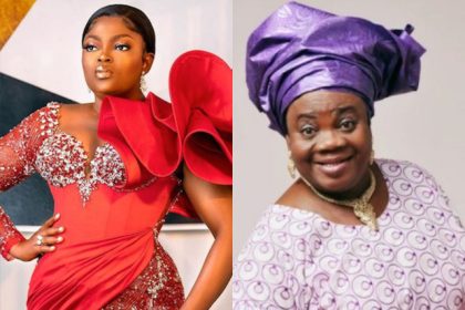 Funke Akindele Shares sincere wish After meeting Mama Awero