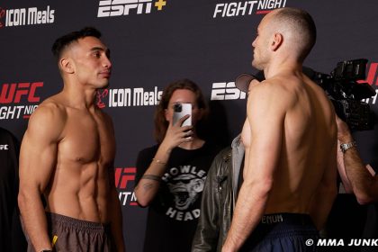 Uros Medic vs. Punahele Soriano prediction, pick, start time for UFC Fight Night 249