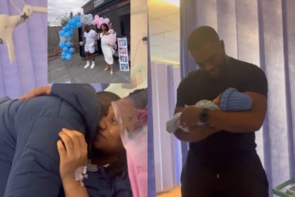 Nollywood star, Williams Uchemba and Wife Welcomes Baby Boy