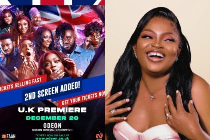 Funke Akindele’s latest movie ‘Everybody Loves Jenifa’ Sells Out at UK Premiere