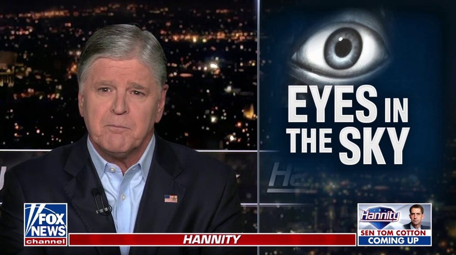 SEAN HANNITY: Biden admin doesn’t ‘give a damn’ about drone security risk