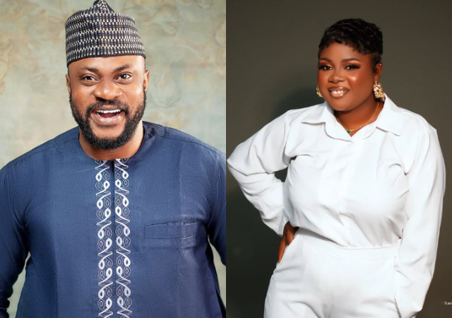 Actor Odunlade Adekola teases Tosin Olaniyan over her attire to his movie premiere