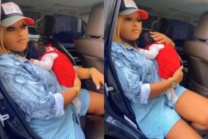 Actress Sotayo Gaga steps out with daughter