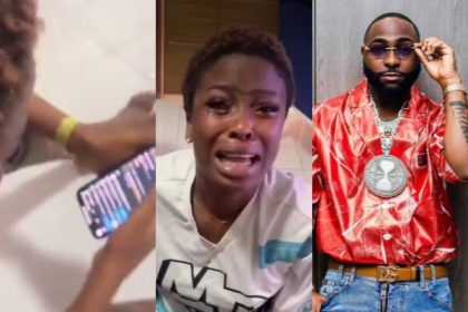 Lady Cries As Davido Follows Her On Instagram