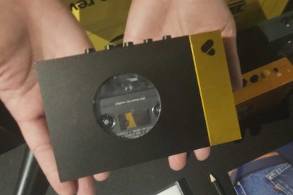 This modern cassette player with Bluetooth (and matching retro wireless headphones) might’ve been my favorite music experience at CES 2025