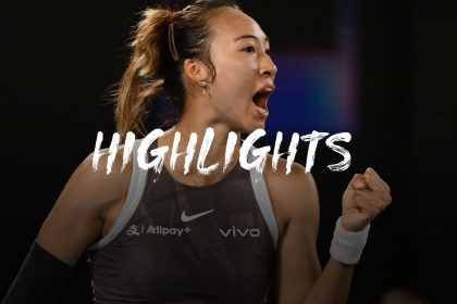 Fifth seed Zheng wins opening match of tournament
