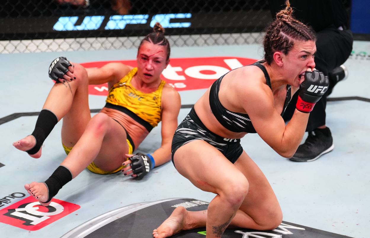 Pros react after Mackenzie Dern submits Amanda Ribas in rematch at UFC Vegas 101