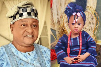 Actor Jide Kosoko celebrates his granddaughter as she turns one