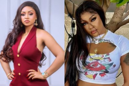 Actress Regina Daniels allegedly ends beef with Angela Okorie