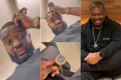 William Uchemba Reveals Moment He Tries To Steal Don Jazzy Richard Mille Wrist Watch Worth N646M