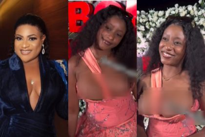 Nkechi Blessing And Others React Over Ndigwe Jessica’s Outfit To BON Awards