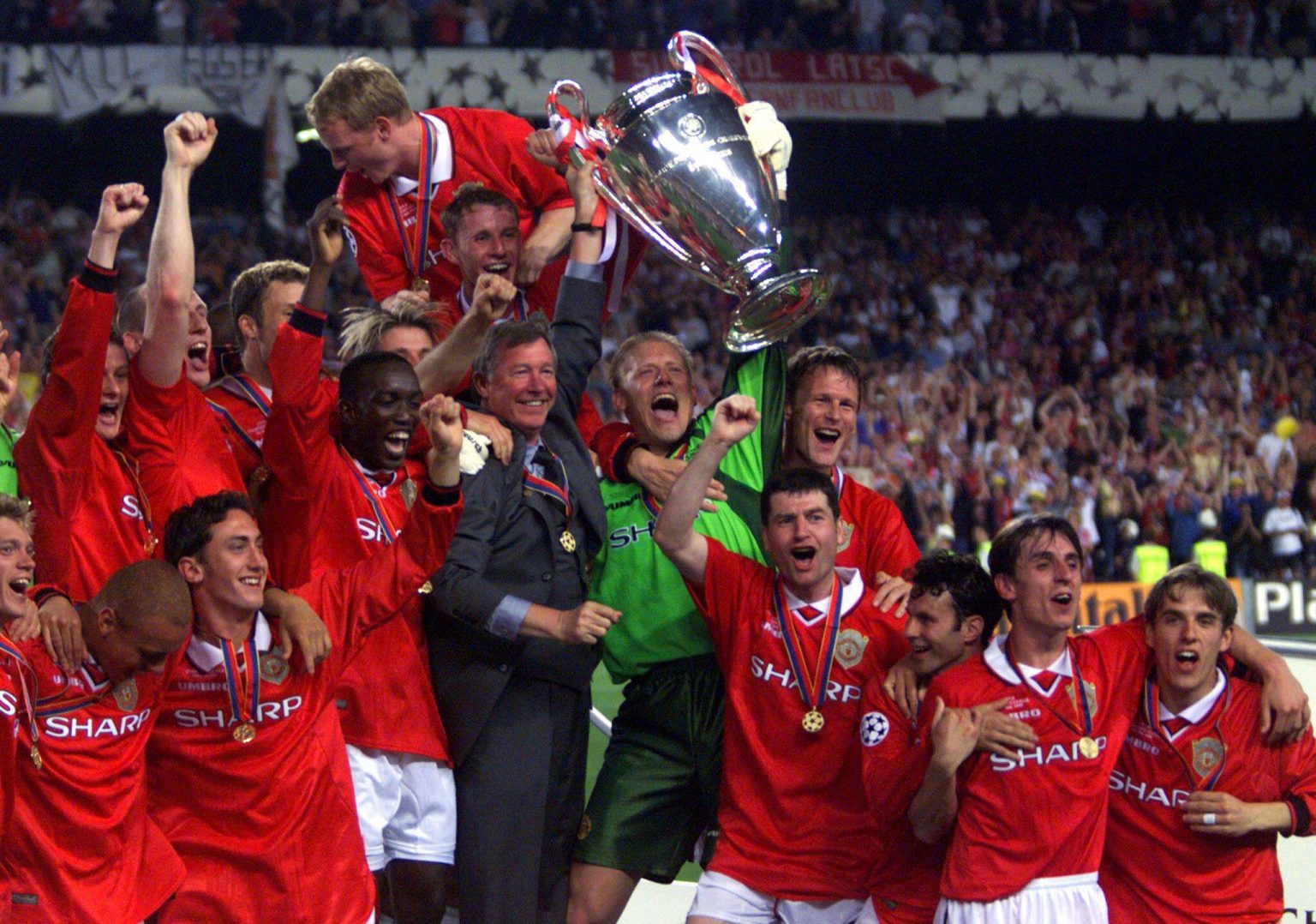 Treble-winning teams