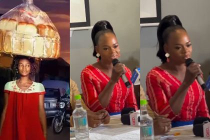 Olajumoke Onibread Gets New Opportunity In Life, Desires To Become Educated