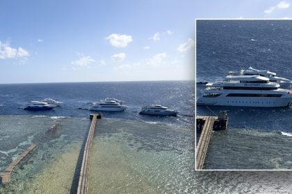 At least 16 tourists missing after Egyptian yacht carrying Americans sinks in high-waves Red Sea