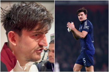 “Embarrassing” – Harry Maguire sends important message to Man United teammates after win vs Arsenal
