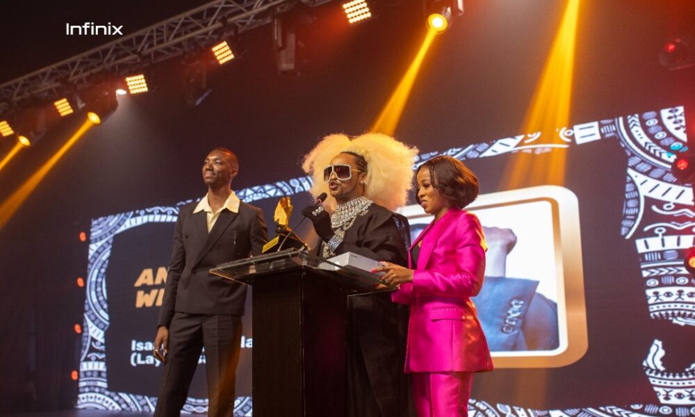 Layi Wasabi Wins Infinix’s Sponsored Content Creator Award at TFAA18 | Get the scoop