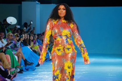 Mo Abudu Closes Lanre Da Silva’s SS25 Show with Grace | Watch Her Strut the Runway