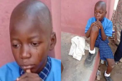 Fatherless Boy Breaks Down In Tears as he Loses Mother In Tragic Agbado Train Accident