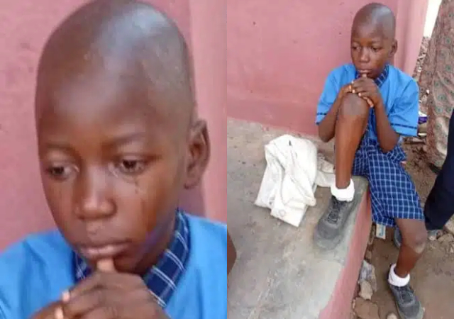 Fatherless Boy Breaks Down In Tears as he Loses Mother In Tragic Agbado Train Accident