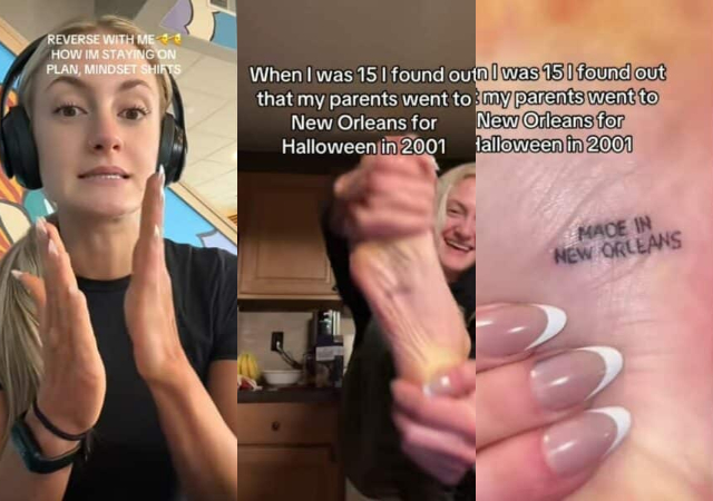 Parents Tattoo ‘Made In New Orleans’ On Daughter’s Foot To Celebrate Her Being Conceived In The City