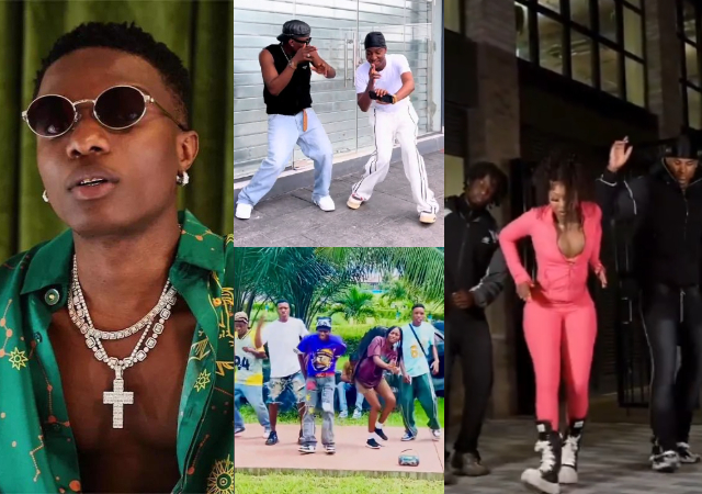 Fans React As Wizkid Creates Dance Moves For His New Song ‘Dance’ On Tiktok