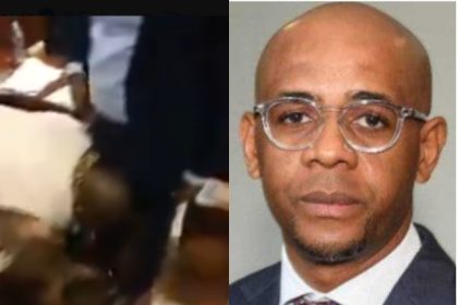 Tunde Ednut, Others Celebrity Reacts to Video of Baltasar Engonga in Court, With Chain Bound On His Legs