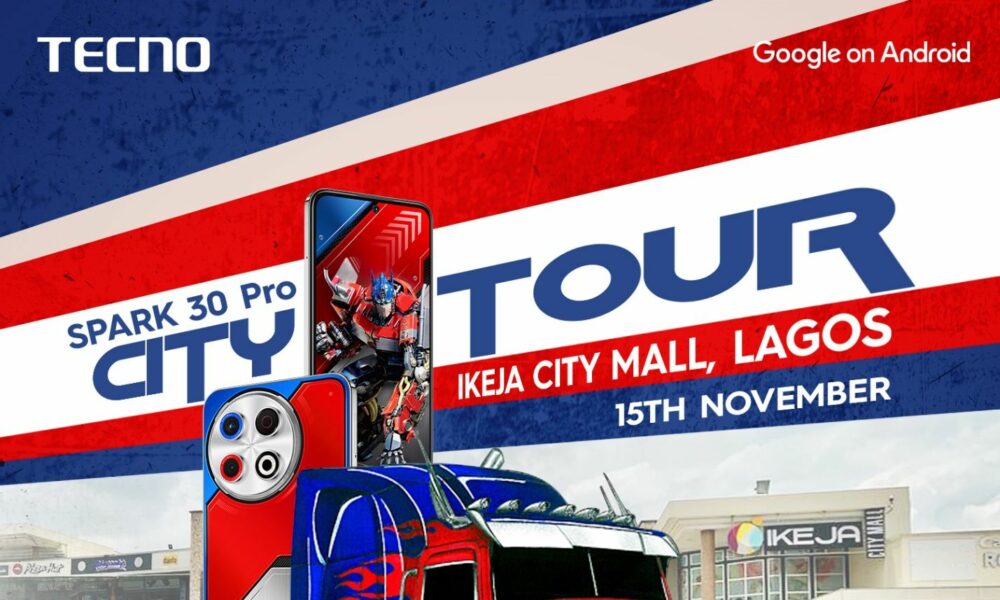 TECNO is set to take Lagos by Storm with TECNO SPARK 30 City Tour! | Get the Scoop