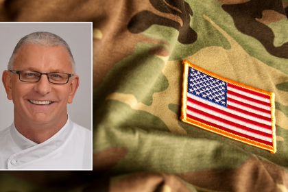 Veterans in the spotlight as celebrity chef shares unique ways to make a difference
