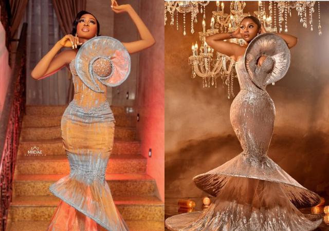 Fashion Designer Made New Version Of Toke Makinwa’s Outfit Designe By Veekee James