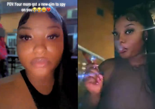 lady seeks help as mother monitors her WhatsApp status, finds her smoking at a night club